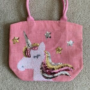 Girls Mini Unicorn Tote